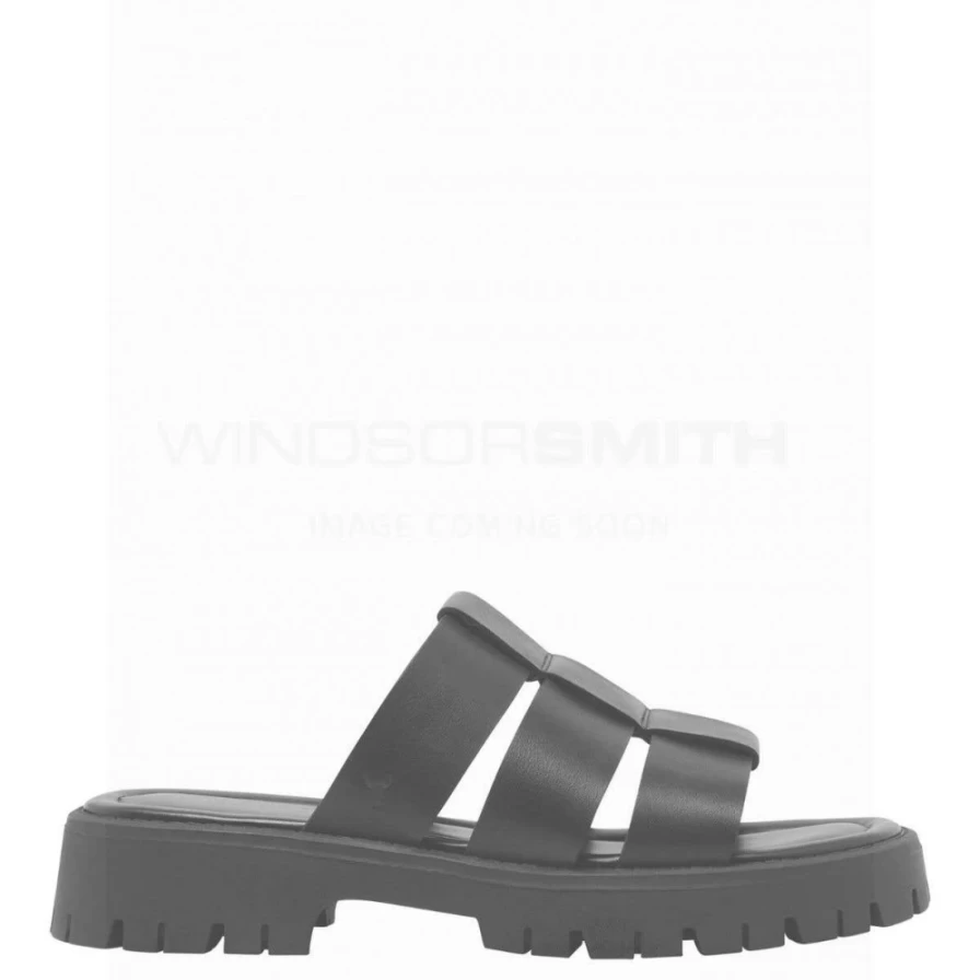 WindsorSmith Men's Black Leather Palms Shoes