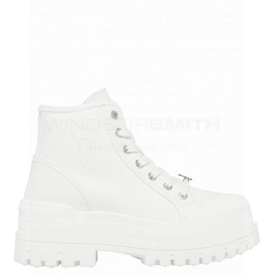 WindsorSmith Women's Black Canvas Boots - Stylish & Comfortable Footwear